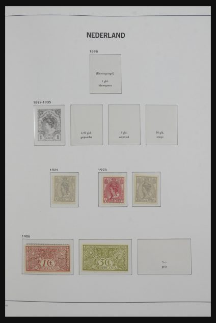Stamp collection 32173 Netherlands 1876-1969.