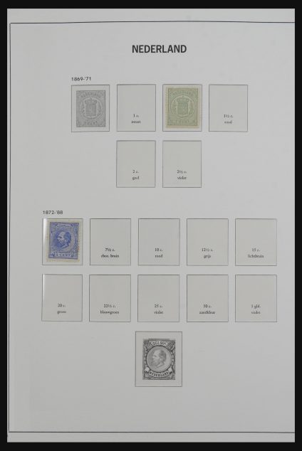 Stamp collection 32174 Netherlands 1872-1969.