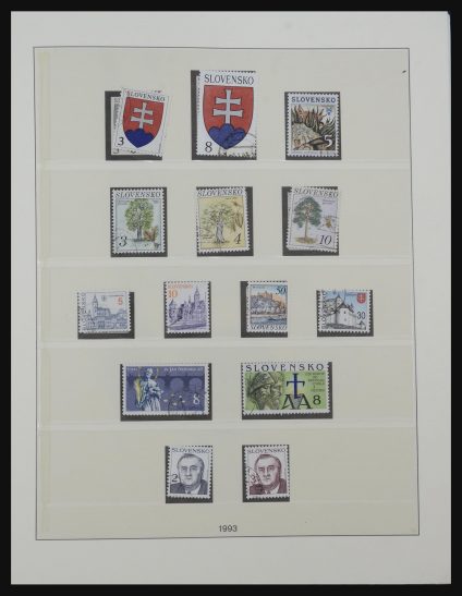 Stamp collection 32189 Slovakia 1993-2016.