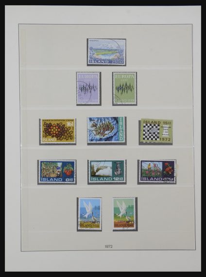 Stamp collection 32196 Iceland 1972-2012.