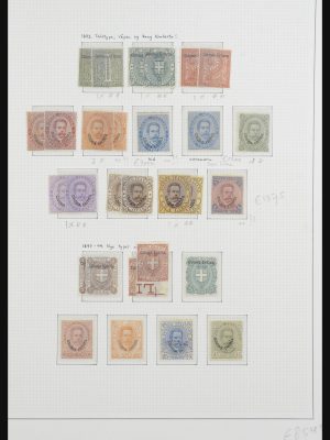 50004 Eritrea top collection 1893-1936.