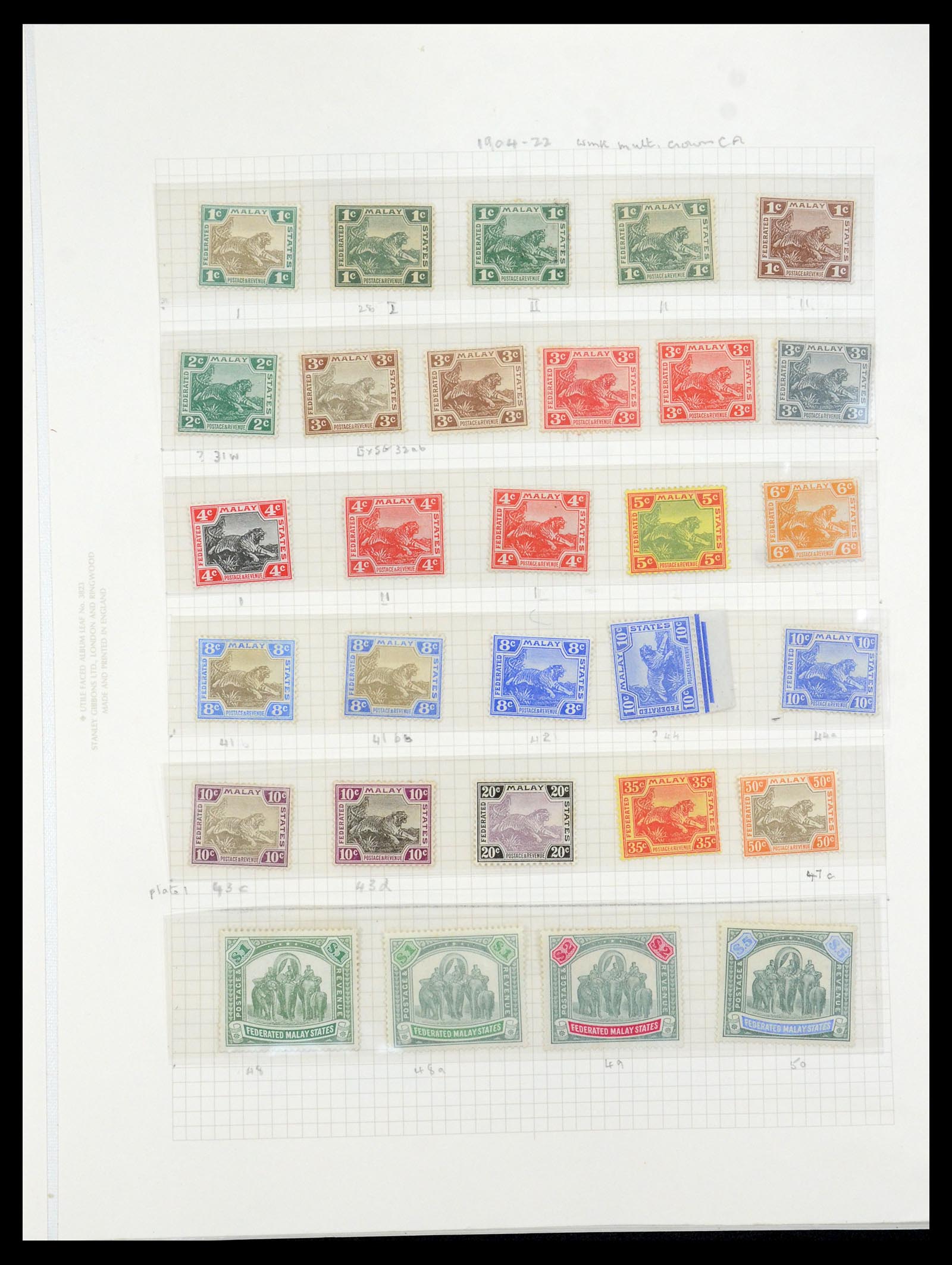 36272 Malayan States 1900-1978. – The Stamp Group – Over 2,000 stamp ...