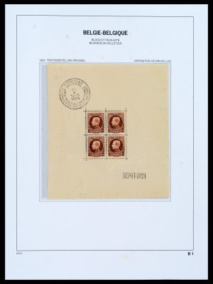 37416 Belgium sheetlets 1924-2006.