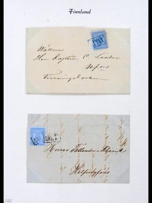 38765 Finland cancels 1860-1950.
