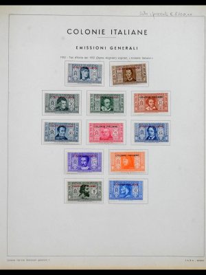 39988 Italian colonies 1893-1950.