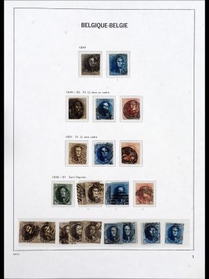 40185 Belgium complete 1849-1964.
