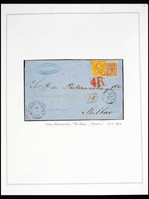 40274 Norway classic covers 1857-1864.