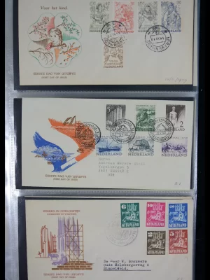 40472 Netherlands first day covers complete 1950-2022!!
