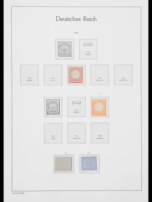 40700 German Reich supercollection 1872-1945.