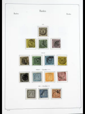 40400 German States supercollection 1849-1920.