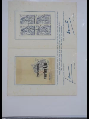 40933 Netherlands 'kinderbedankkaarten' 1949-1992.