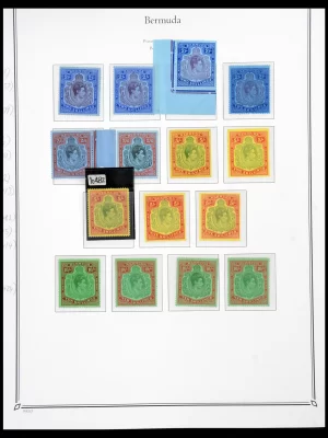 41065 Bermuda supercollection high values 1938-1953.