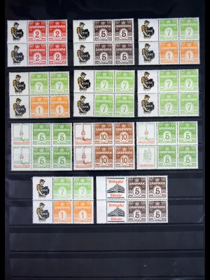 41836 Denmark combinations from booklets 1927-1985.