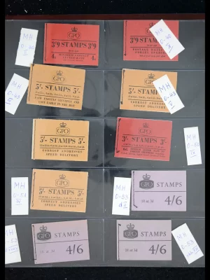 41876 Great Britain stampbooklets 1954-1971.