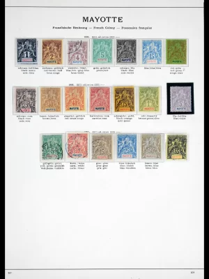 42068 French colonies classic 1888-1901.