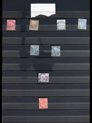42086 Bechuanaland cancellation collection 1885-1966.