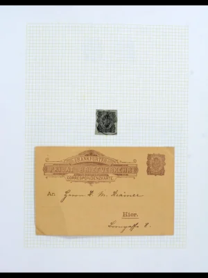 42107 Germany local post 1885-1900.