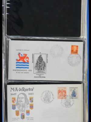 42152 Netherlands FDCs unaddressed 1953-1965.
