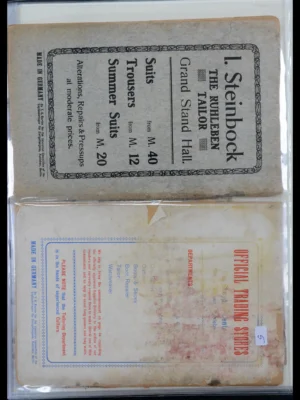 42167 Germany Ruhrleben Camppost 1915-1918.